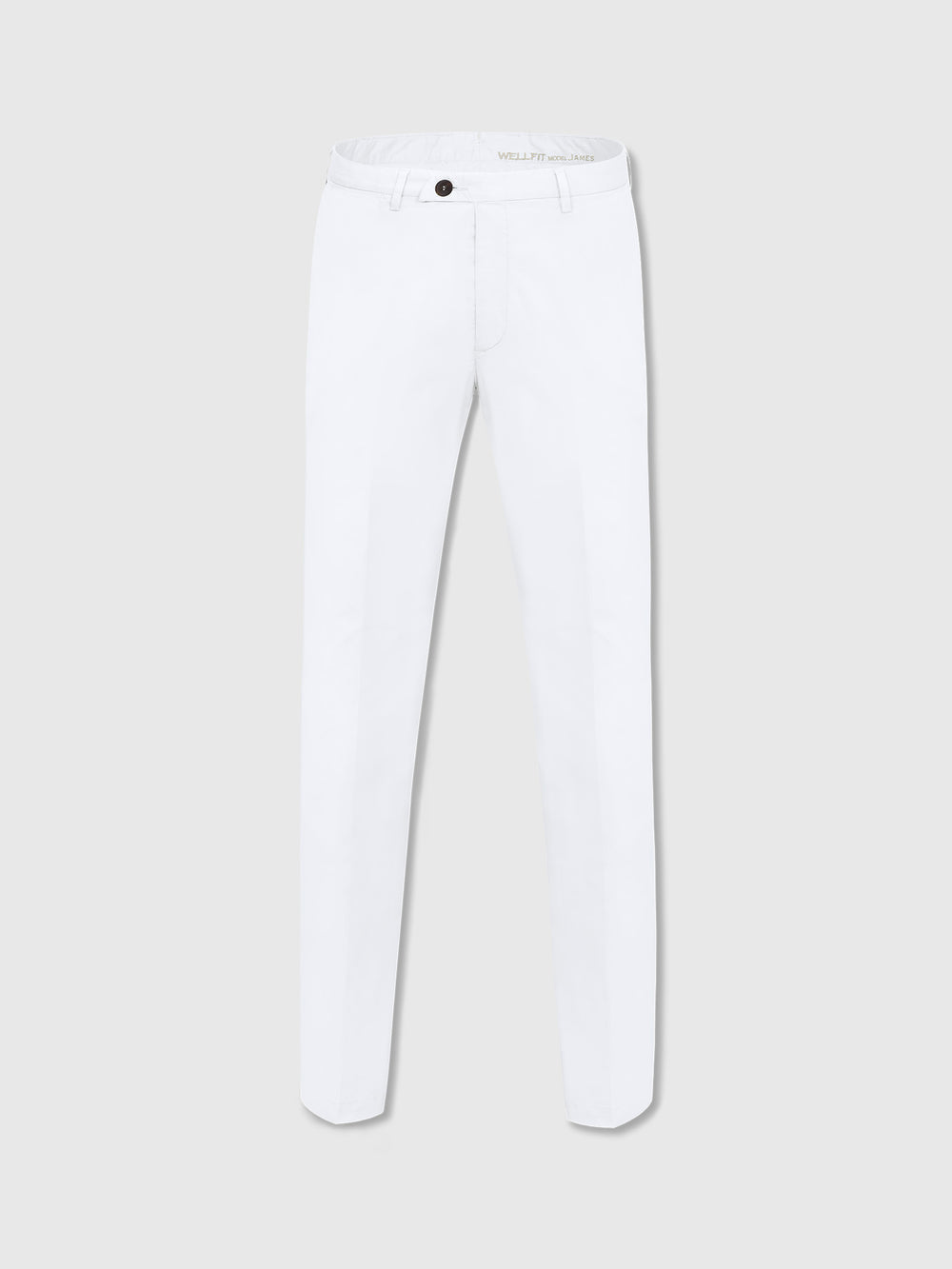 White Pima Stretchy Chino