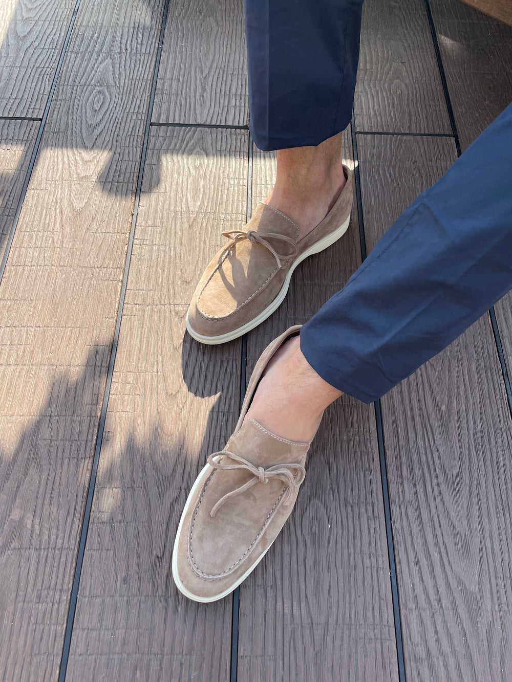 Camel Yacht Loafers