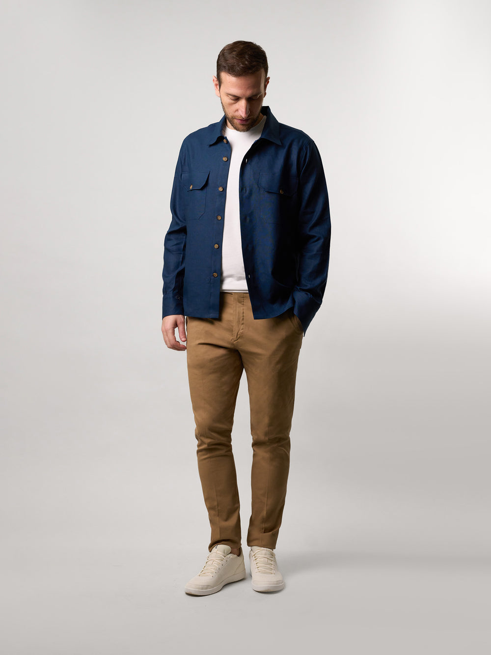 Casual Blue COMO Shirt