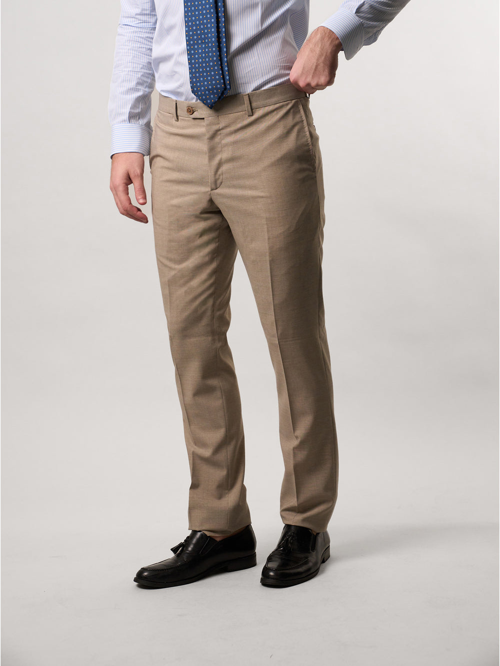 Ultra Light Beige Super 140's Suit