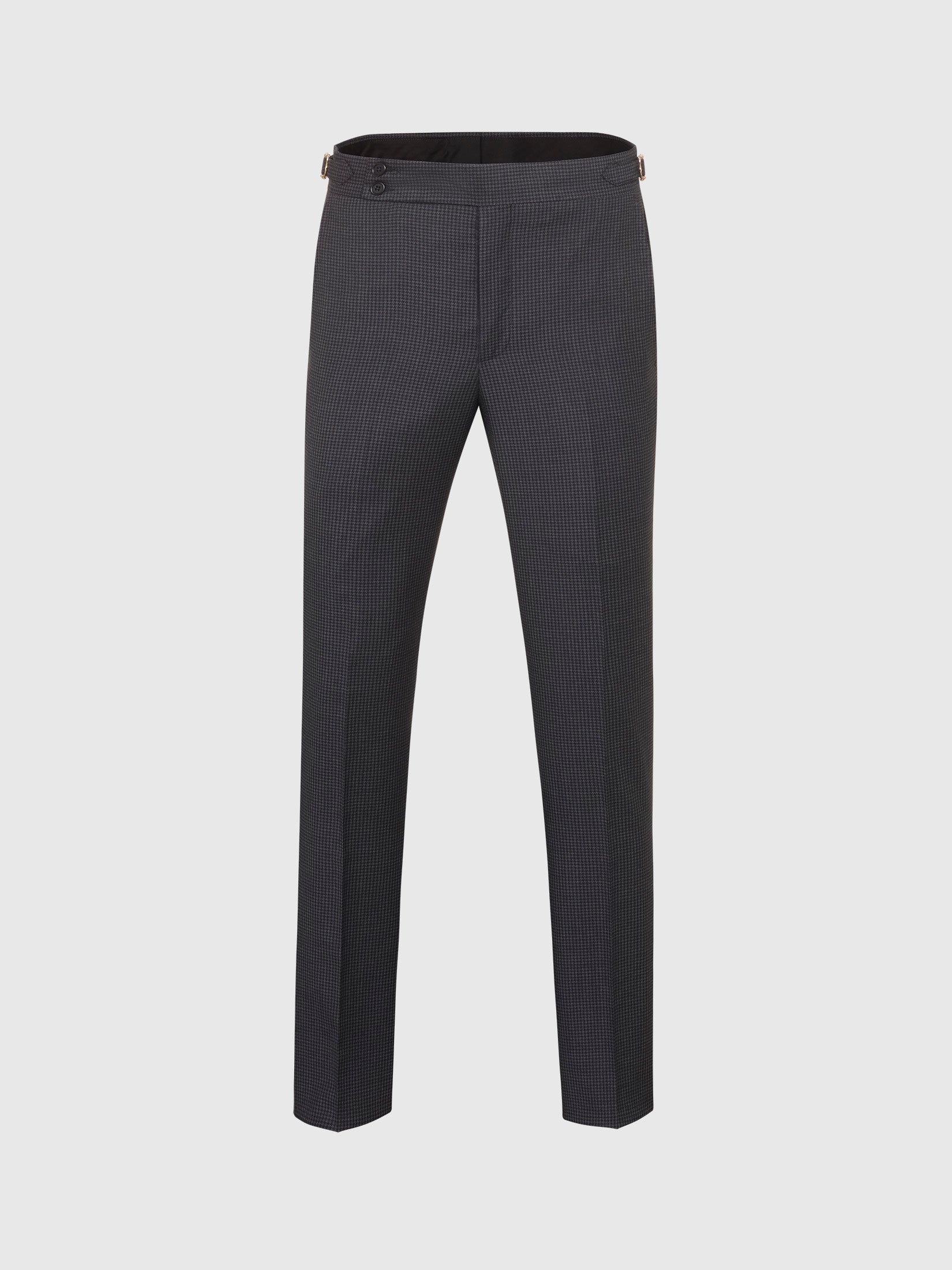 Houndstooth Dark Grey Suit