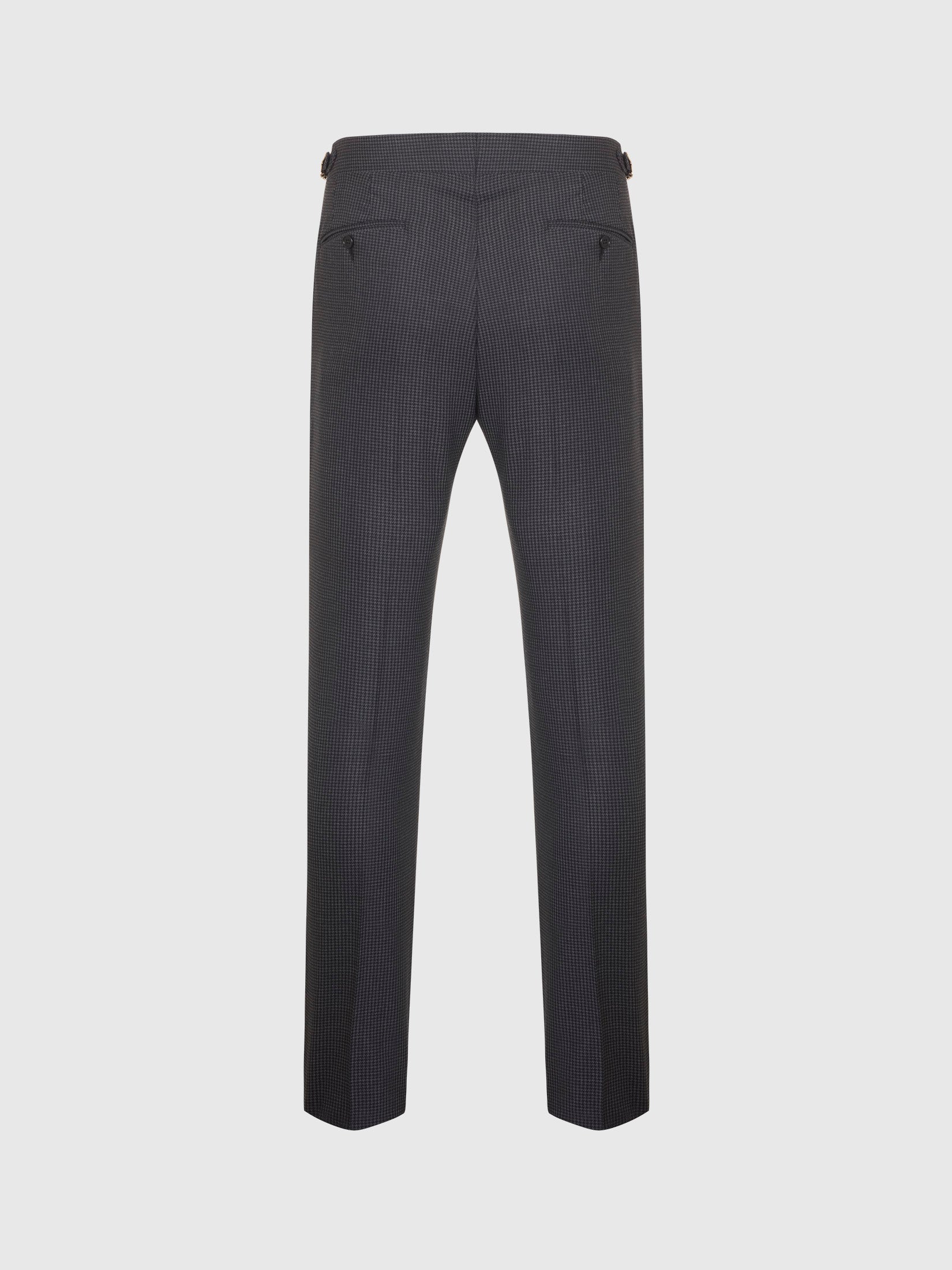 Houndstooth Dark Grey Suit