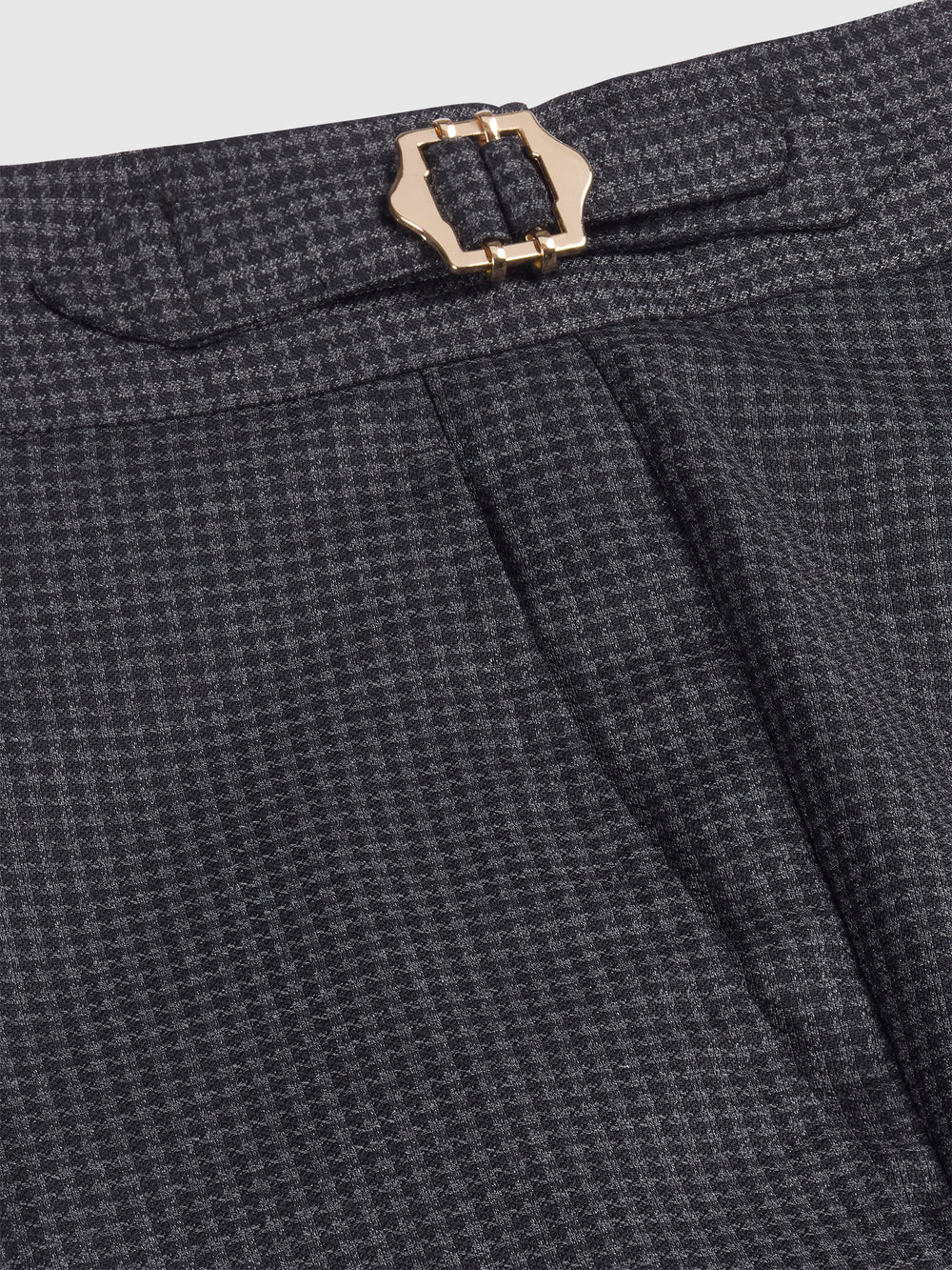 Houndstooth Dark Grey Suit