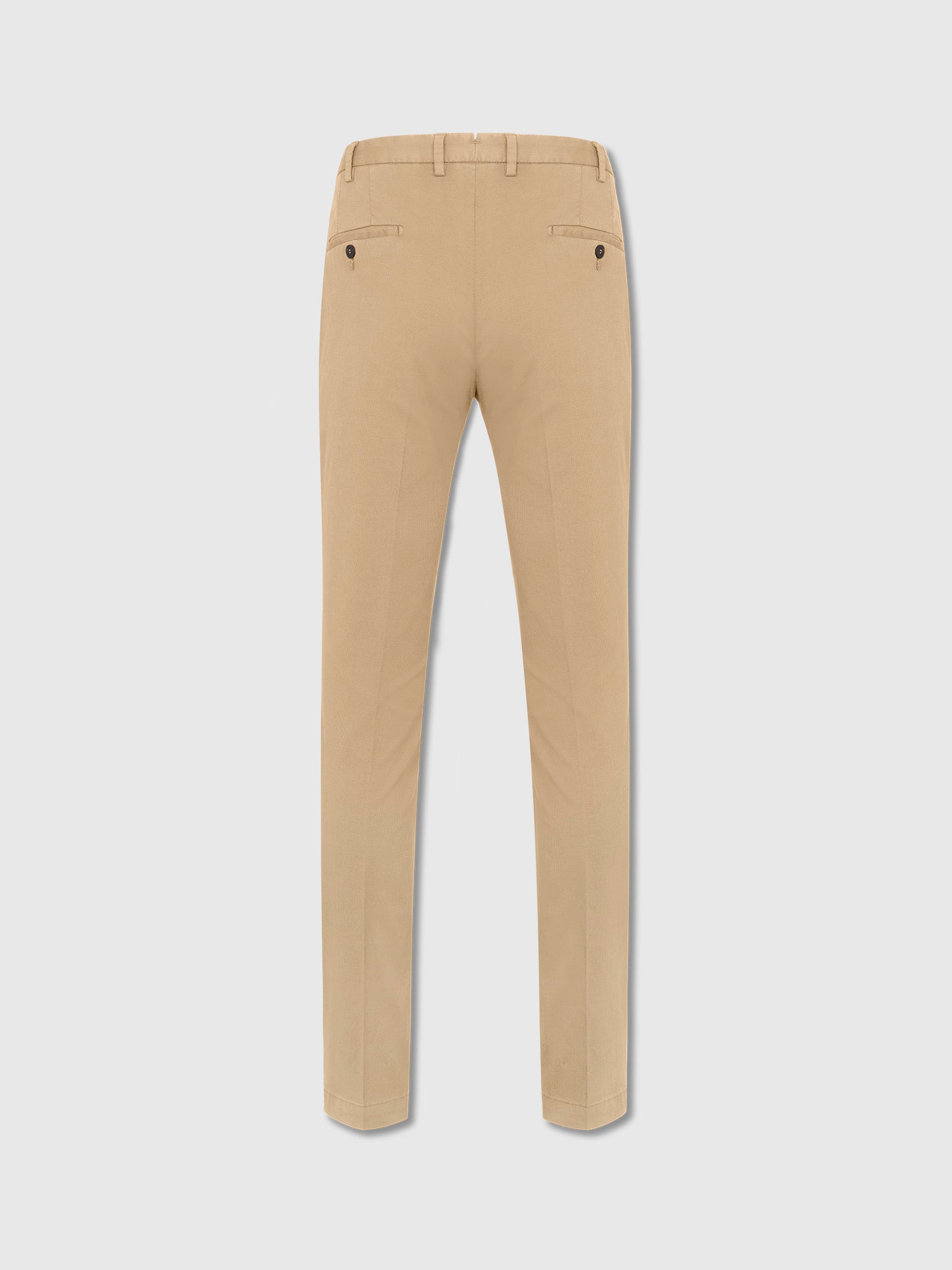 Beige Cannetté Stretchy Chino