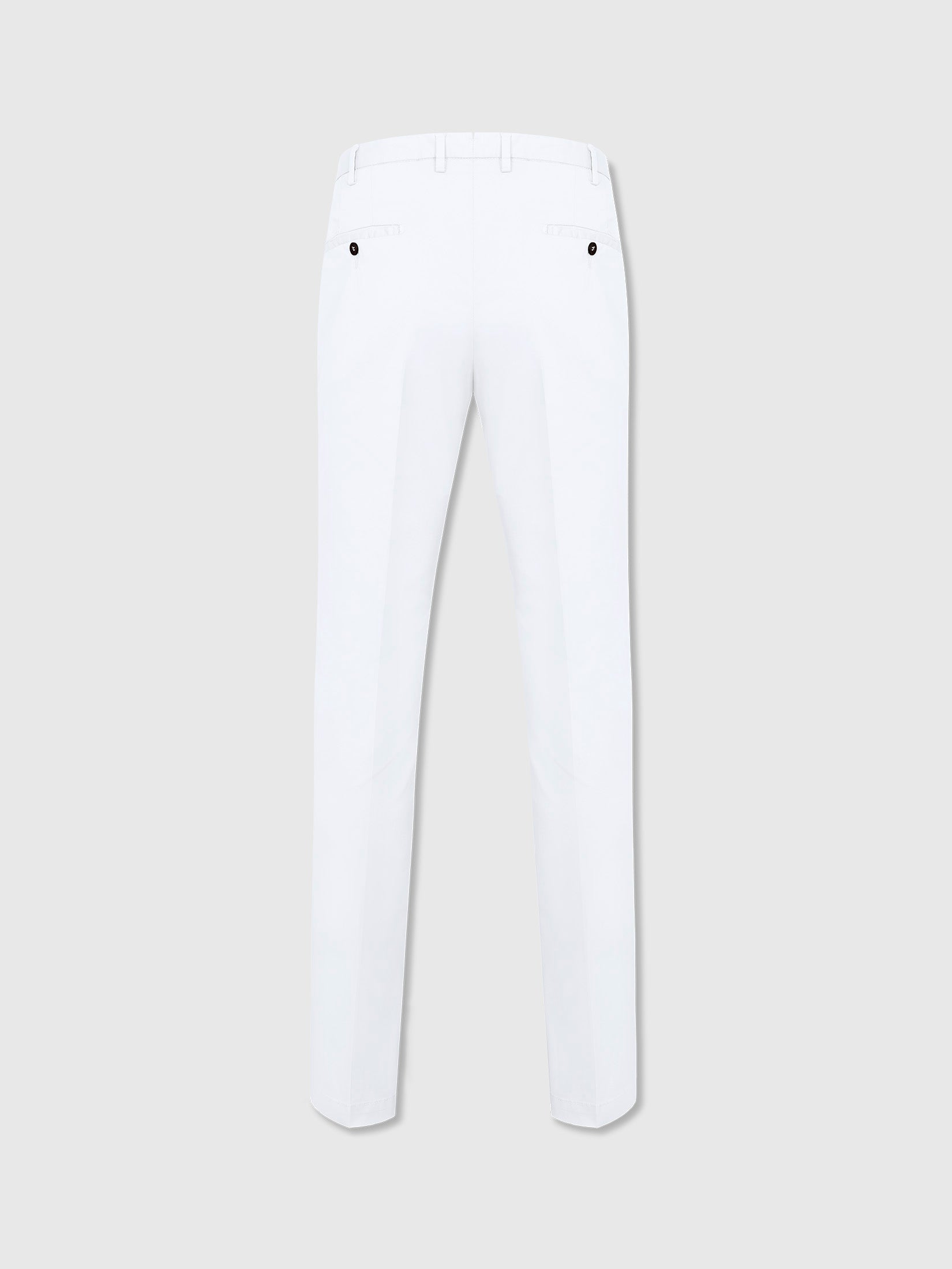 White Pima Stretchy Chino