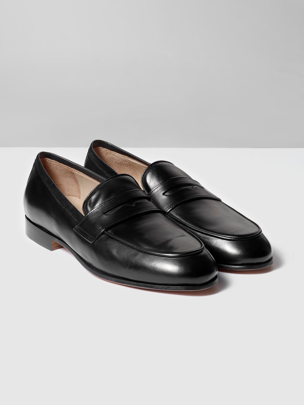 Black Penny Loafer Sacchetto