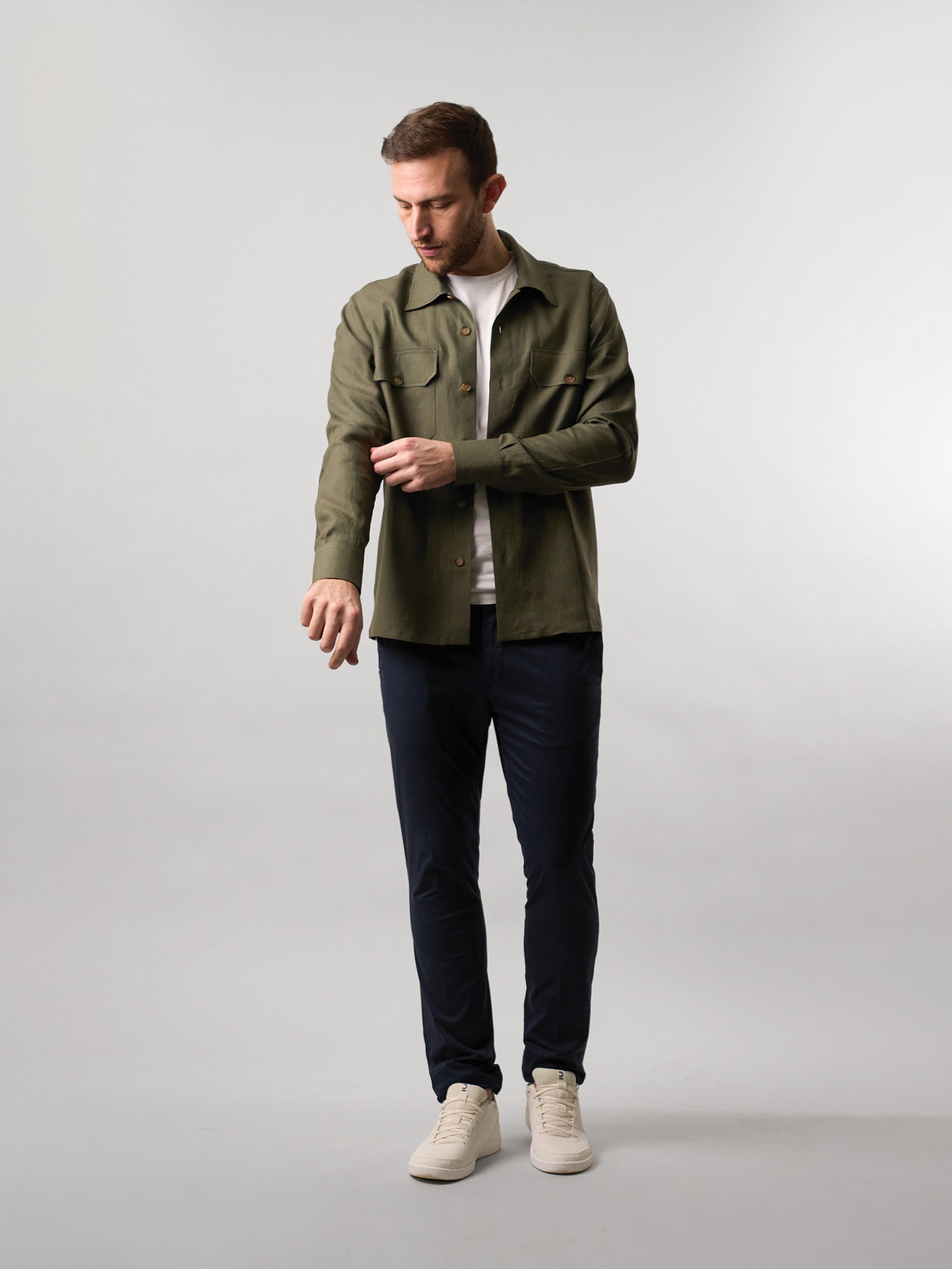 Casual Green COMO Shirt