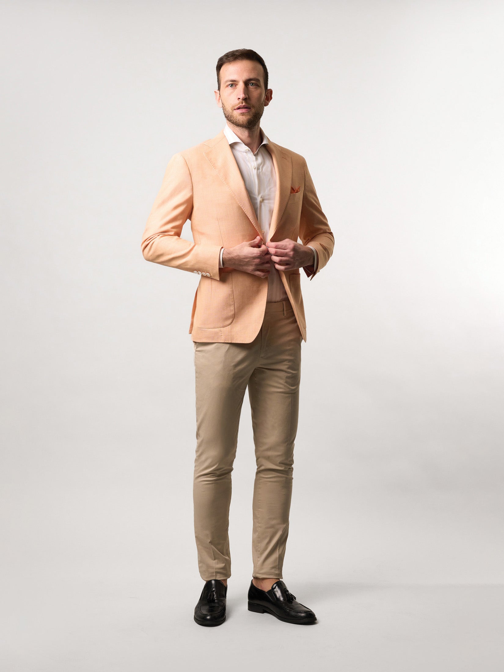 Orange Cocktail Blazer