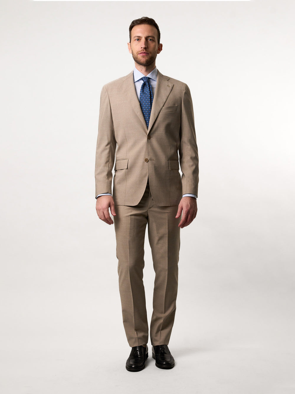 Ultra Light Beige  Super 140's Suit