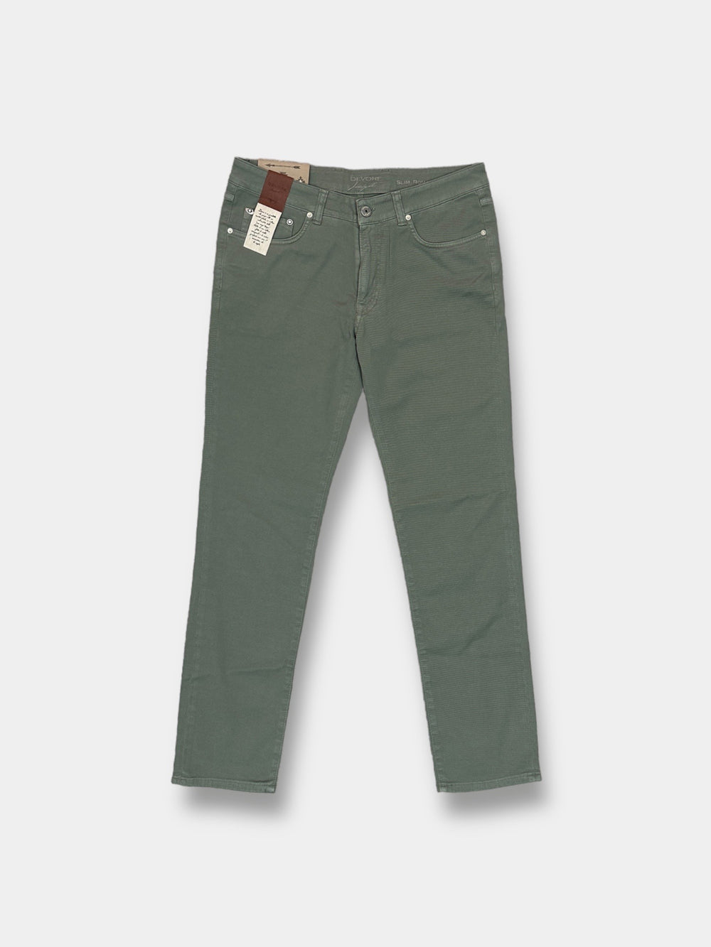 Sage Five-Pocket Trousers